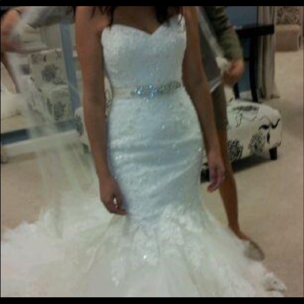 Maggie Sottero Mermaid Strapless Wedding Dress